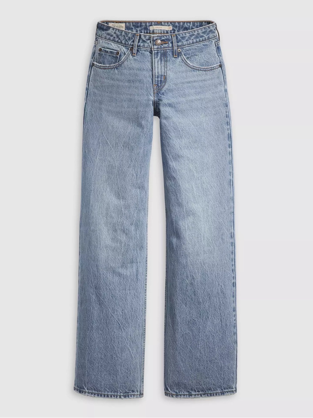 Levi's Low Loose Light Wash Low Waisted Jeans